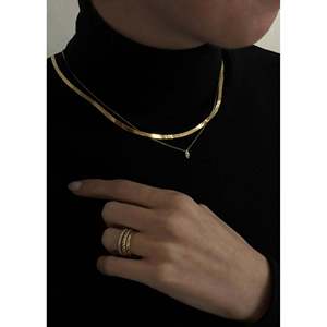 Collar de diamantes apilados con diseño de espiga y marquise de Carter - Product Image 5