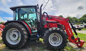 Commercial Grade Massey Ferguson 4710 Diesel Utility Farm Tractor Agricultural Equipment 4WD Front Loader Heavy Duty <b>Machine</b> - Product Image 2
