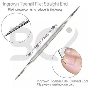 Juego de 7 Instrumentos de Podología, Alicates Rectos de Acero Inoxidable de Primera Calidad, Herramientas Quirúrgicas con Abertura de Mandíbula Ancha para Uñas Gruesas - Product Image 4