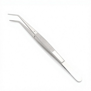 Pinzas Dentales de Algodón de 15cm con Cierre Automático, Pinzas para Aplicación de Algodón, Porta Hisopos de Acero Inoxidable, Pinzas, Instrumento Dental, Pakistán - Product Image 1