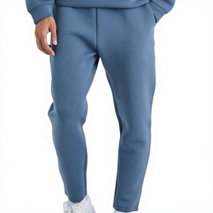 2026OEM Custom Logo Men's Heavyweight Embroidered Hoodie Jogger Tracksuit <b>Sets</b> Private Label Manufacturer - Product Image 3