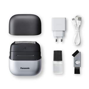 Afeitadora Eléctrica Compacta para Hombre de 3 Cuchillas, Uso en Seco y Húmedo, Impermeable con Carga USB IPX7, Afeitadora Facial/Rotatoria, Repuesto Negro - Product Image 6