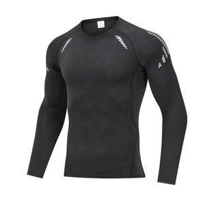 T-shirt de compression Rash Guard de haute qualité, nouveau look, séchage rapide, vêtements de fitness, MMA, Rash Guards tendance - Product Image 5