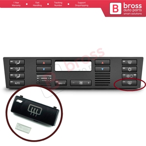 BDP88-10 Air Conditioner Climate Control Switch Panel Rear Demister Button <b>Cover</b> for X5 E53 2000-2006 5 Series E39 1996-2003 641 - Product Image 5