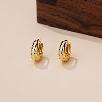 Mode nouveau 925 bijoux en argent Sterling cubique zircone boucles d'oreilles conception plaqué or boucles d'oreilles pour les femmes