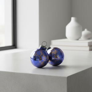 VIXM-17002 Árbol de Navidad Decorativo Azul y Dorado, Gran Venta |   Adorno Colgante de Cristal para Decoración Festiva de Lujo - Product Image 4