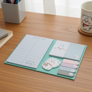 Papeterie créative Kawaii Bt21, notes autocollantes Kpop, carnet pliable multifonctionnel - 12245 - Product Image 2
