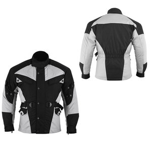 Cómoda OEM ODM Peso ligero Mejor diseño Moto Cordura Chaqueta Premium Precio barato Moto Chaqueta textil - Product Image 3