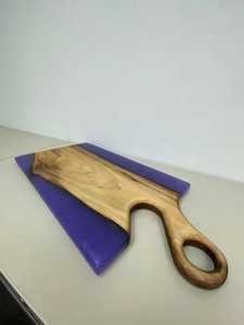 Recién llegado, plato de madera para servir verduras/queso, plato de madera láser, bloques de logotipo rectangulares de madera personalizados, embalaje de piezas - Product Image 6