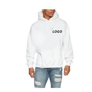 Jersey holgado de algodón 100% de alta calidad para hombres, temporada de invierno básica, MOQ bajo, patrón sólido, Sudadera con capucha transpirable, mezcla de algodón - Product Image 4