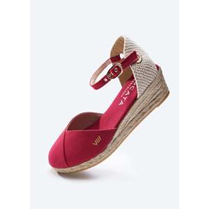 Pubol in tela in edizione limitata espadrillas sandali Premium con elegante Design a zeppa - Product Image 6