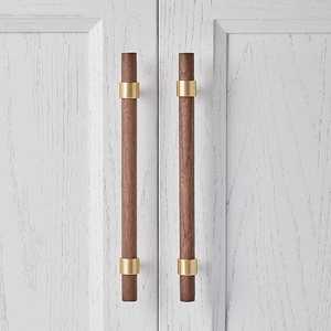 Manijas de Puerta Pulidas Impermeables para Armarios, Cajones y Guardarropas - Madera Natural Exquisita, Estilo Moderno y Natural, Lujo NatureLine - Product Image 6