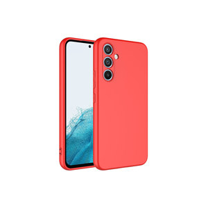 Coque en silicone souple de qualité supérieure JoieCreatif pour Samsung Galaxy A34 5G & 4G - Rouge, en TPU souple, protection antichoc - Product Image 1