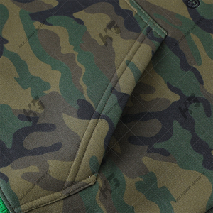 Sudadera de Felpa con Camuflaje Personalizado, Color Rosa Verde, con Cresta de Chenilla, Estilo Alpha Kapa Alpha, Sudadera de la Fraternidad Griega, Ropa de Sororidad al por Mayor - Product Image 6