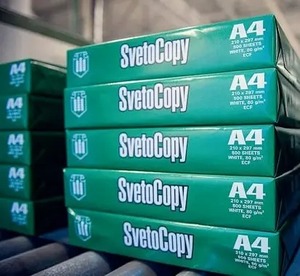80gsm เยื่อกระดาษ100% A4กระดาษสำเนา svetocopy กระดาษ A4 - Product Image 4