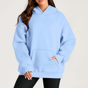 Dernier design Vente à chaud Sweats à capuche pour femmes Streetwear d'hiver pour femmes Sweats à capuche grande taille Top à la mode pour femmes à manches longues personnalisés - Product Image 1