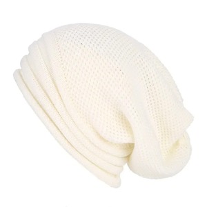 Bonnet slouchy en coton hip-hop doux et léger bonnet de course adulte chapeau nain casquette de chimio pour hommes femmes hanche - Product Image 1