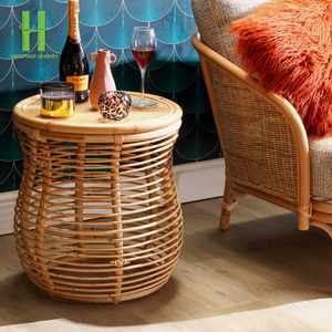 Mesa de Centro de Ratán Tejida Moderna para Sala de Estar, Ecológica, Duradera, Venta al por Mayor, Hecha en Vietnam - Product Image 4