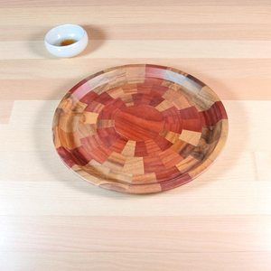 Bandeja de Madera para Servir de Cocina FT01, Precio de Fábrica, Venta al por Mayor, Formas y Tamaños Personalizados, Plato de Madera Natural Hecho a Mano para el Mundo - Product Image 4