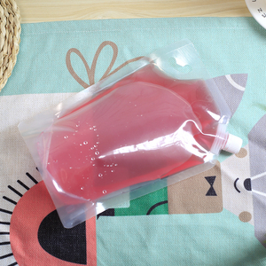 <span class=keywords><strong>2025</strong></span> tùy chỉnh chất lỏng trong suốt Túi vòi đứng lên nước giải khát nhựa gói túi với vòi nước uống Túi - Product Image 6