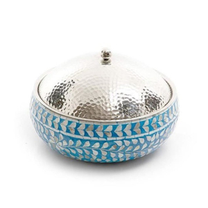Top Seller Food Casserole Dish Home <b>Dining</b> <b>Table</b> Decoration Food Hot Pots Mother of Pearls Work Decor Food Warmer - Product Image 1