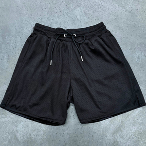 Pantalones cortos deportivos de poliéster 100% para hombre, pantalones cortos deportivos de malla para correr con nombre personalizado y logotipo para baloncesto, Fitness, correr - Product Image 6