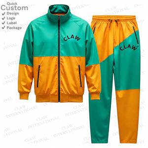 Streetwear surdimensionné pour homme, survêtement du fabricant, survêtement en nylon avec logo personnalisé pour homme, coupe-vent de haute qualité - Product Image 2