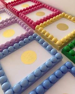 Marco de Fotos de Resina con Incrustaciones de Hueso Natural Ecológico, Diseño y Tamaño Personalizables, Ligero y de Lujo - Product Image 6