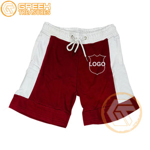 Customized Alpha Cotton Fleece Embroidered <b>Shorts</b> Fraternity High Quality Greek Psi Men Breathable <b>Shorts</b> & <b>Trousers</b> Sorority - Product Image 6