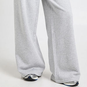 Survêtement pour occasions décontractées, design uni pour femmes, avec manches longues et taille élastique avec cordon de serrage, pour les acheteurs en gros - Product Image 5