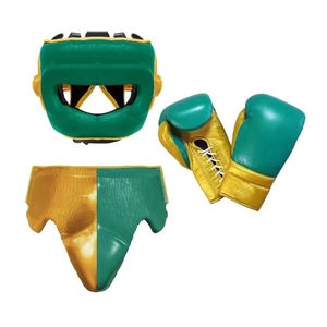 Conjunto de Entrenamiento de Boxeo y Sparring, Equipo de Protección de Taekwondo de Cuero Genuino, Equipo de Sparring, Conjunto de Protección de Taekwondo - Product Image 2