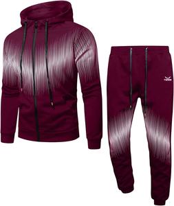 Chándal personalizado para hombre, ropa informal, nuevo diseño de moda, pantalones de chándal cálidos, chándal con capucha para trotar, conjunto de 2 uds. - Product Image 3