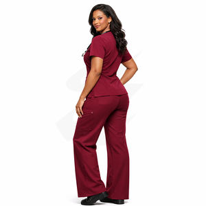 Uniforme Médico para Mujer, Conjunto de Tela Suave, Ropa de Trabajo para Enfermeras, Proveedor al por Mayor - Product Image 4