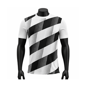 Camiseta de Fútbol Personalizada OEM para Equipo, Sublimación Completa, Logotipo, Nombre y Número Personalizados, Manga Corta, Directo de Fábrica - Product Image 1