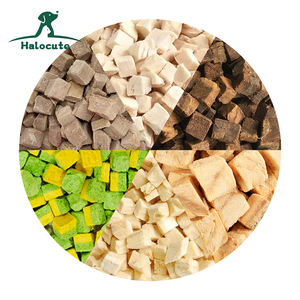 OEM toptan yüksek kalite yüksek Protein dondurularak kurutulmuş tavuk balık ördek et granülleri mide besleyici için evcil hayvan yemeği - Product Image 1