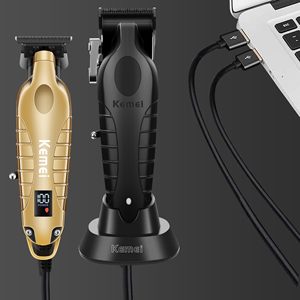 Cortadora de Pelo Inalámbrica Profesional para Hombre, Recortadora Zero Gap con Pantalla LED y 11 Peines Guía, Cuchilla de Acero Inoxidable - Product Image 4