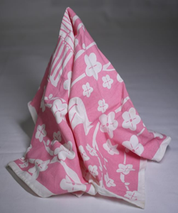 Handmade 100% Organic Cotton Tea <b>Towel</b> Eco-Friendly Hypoallergenic Quick Dry Disposable Canvas Customizable Square Floral Design - Product Image 5