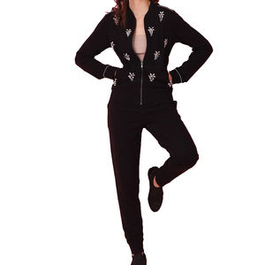 Conjunto Deportivo de Moda para Mujer, para Invierno, para Entrenamientos, Trotar y Uso Casual, Ligero y Transpirable - Product Image 4