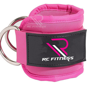 Home Gym Leather Glute Workouts Kickbacks Cuff Attachment <b>Ankle</b> Strap Cable Machine Resistance Bands Hip Abductors - Product Image 2