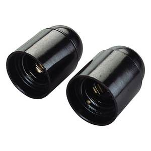 Lot de 2 supports et bases de lampe Nero E27 PP0481 couleur noire - Product Image 1