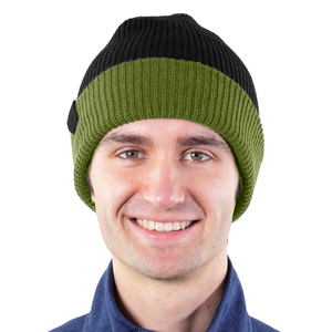<b>Machine</b> <b>Stitched</b> <b>Hand</b> Craftsmanship Cotton Yarn Breathable Winter Unisex High Quality Beanies Caps Long Cuffed Style Reversible - Product Image 4