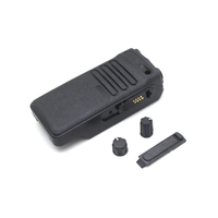Cache avant de remplacement pour radio Motorola PMLN5811 XIR P6600 DEP550 DP2400 avec câble flexible de haut-parleur et cache anti-poussière pour bouton