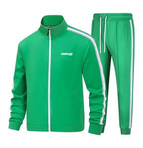 Ensemble de pantalons de survêtement et sweat à capuche à fermeture éclair de fitness personnalisés unisexe Survêtements de gymnastique d'hiver imprimés pour hommes et femmes Survêtement - Product Image 3