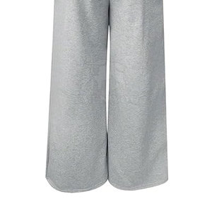 กางเกงเอวสูงแบบสองชั้น กางเกงลำลองทรงหลวมใส่สบาย ผ้าเนื้อนุ่ม กางเกงแฟชั่นสำหรับใส่ในชีวิตประจำวัน - Product Image 5