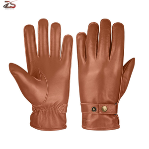 Nouvelle mode Gants d'hiver en cuir décontractés de haute qualité, durables, respectueux de l'environnement, respirants et légers, prix de gros du Pakistan - Product Image 1