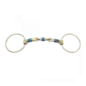 ม้าบิต Pelham สแตนเลสสตีลบิตยางปกคลุมปากด้วยตะขอและโซ่เบรคขายส่ง Equestrians และ farrier - Product Image 2