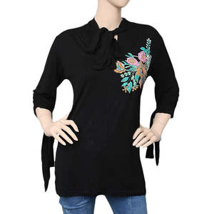 Top estampado para mujer - Negro - Product Image 2