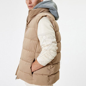 Venta Directa de Fábrica, Chaleco Acolchado Personalizado de Alta Calidad, Transpirable, Informal, para Hombre, para Invierno, 100% Poliéster - Product Image 4