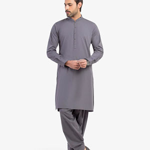 Salwar Kameez traditionnel pakistanais pour hommes, vêtements ethniques de qualité supérieure, coupe classique, pour mariage, Eid et fête - Product Image 1