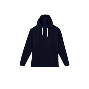 Sudadera con capucha sólida informal para hombre, tejido polar de poliéster y algodón para invierno, 100% algodón con capucha, diseño térmico de logotipo personalizado - Product Image 4
